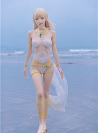 Shimizu Yunai NO.023 Mary Rose white swimsuit(12)